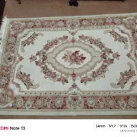 قالیچه طرح برجسته خوش رنگ و زیبا