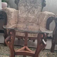 مبل 7نفره با میز وسط و گلمیز