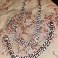 ست گردنبند دستبند انگشتر فول نگین دایمند