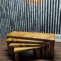 کرایه ظروف چوبی و کلمن شیشه ای چوبی