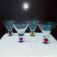 ظرف قندان جام کریستال چک شکلات خوری چک