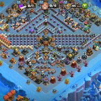 اکانت کلش تان 17 لول 243