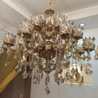 لوستر برنزی برنز برنجی اصل|لوستر و چراغ آویز|اصفهان, دارک|دیوار