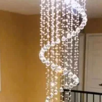 لوستر آویز کریستال