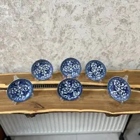 ظروف قلم ابی انتیک و قدیمی بشقاب|ظروف سرو و پذیرایی|کرمانشاه, |دیوار