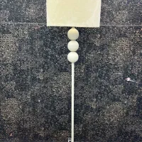 آباژور ایستاده فلزی با کلاهک مخمل