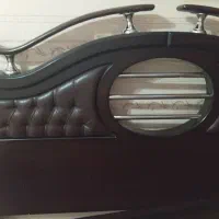 تخت دو نفره چوبی