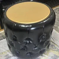 ست مبل ۸ نفره چرم مشکی و طلائی شیک قیمت ۷۰ میلیون|مبلمان خانگی و میز عسلی|بندرعباس, |دیوار