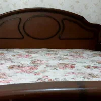 سرویس خواب دونفره چوبی همراه تشک فنری استاندارد|تخت و سرویس خواب|کرمانشاه, |دیوار
