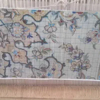 قالی دستبافت نائینی نیمه کاره یک در دومتر|فرش|فولادشهر, مسکن مهر فولادشهر|دیوار