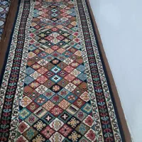 کناره گبه سرمه ای|گلیم، جاجیم، گبه|رباط‌کریم, الارد|دیوار