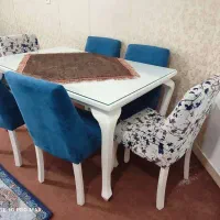 میز نهار خوری شش نفره