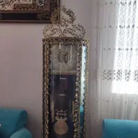 بوفه ، آینه و شمعدان ، ساعت ایستاده برنز