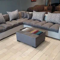 مبل راحتی ال ۶ نفره، پارچه نانو و ضمانت