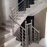 نرده راه پله/حفاظ/پشت پنجره/استیل/استاتیک|خدمات پیشه و مهارت|کرج, کرج نو|دیوار