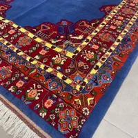 فرش دستباف(بساک) ۸ متری نقشه قشقایی کرک ریز باف|فرش|مشکین‌دشت, |دیوار