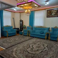 لوستر برنجی طلایی رنگ ثابت