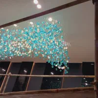 لوستر ویلایی لابی بزرگ ریزشی مدرن|لوستر و چراغ آویز|تهران, قلهک|دیوار