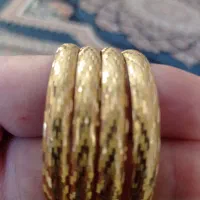 4 عدد النگوی طلا سایز1