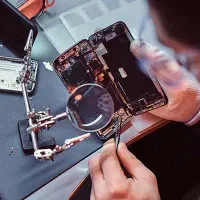 تعمیرکار موبایل سخت افزار کار و فروشنده خانم