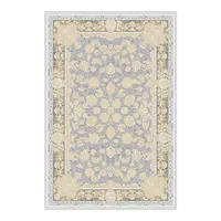 فرش اقساط 12و9و6 متری و کناره سنتی کرم طلا طوسی