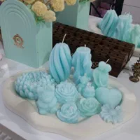 انواع شمع های معطر و فانتزی