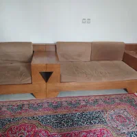 میل چوبی ۶نفر طرح ال
