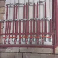 اجرای لوله کشی گاز ونرده راه پله و آتش‌نشانی