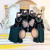 دف نواز بال فرشته ساقدوش دف زن مداح مولودی تمپو
