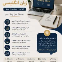 کلاس خصوصی آنلاین زبان انگلیسی
