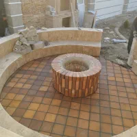 بندکشی نما اجر کاشی و سنگ