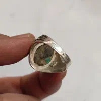 فیروزه نیشابور زیبا رکاب نقره|جواهرات|مشهد, دانش|دیوار