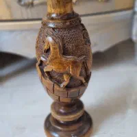 گلدان چوبی صنایع دستی