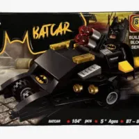 لگوی بتمن و ماشین بتمن مدل Batcar BT-8014
