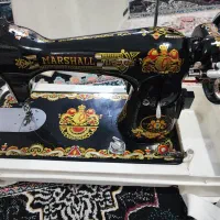 دو عدد چرخ خیاطی مارک مارشال و رز