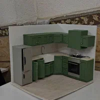 ماکت معماری اشپزخانه|کلکسیون و سرگرمی|تهران, جوادیه|دیوار