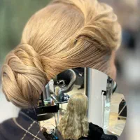 میکاپ و شینیون تخصصی با آف یلدایی سالن cip|خدمات آرایشگری و زیبایی|خرم‌آباد, |دیوار