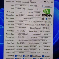 Asus ROG Strix GeForce RTX 3050 OC 8GB|قطعات و لوازم جانبی رایانه|گرگان, |دیوار