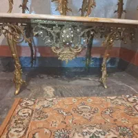 میز جلو مبلی برنزه