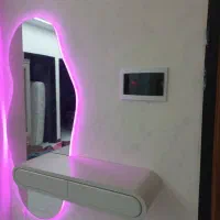 آینه و باکس دیواری دو کشو مدرن دفرمه|آینه|کرمانشاه, |دیوار