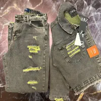 کت و شلوار جین زنانه ی اسپرت ترک قیمت مناسب|لباس|پرند, فاز ۶|دیوار