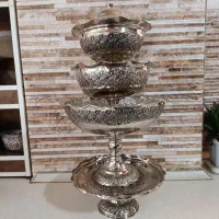 ظرف مسی ۴ تیکه|ظروف سرو و پذیرایی|تهران, مولوی|دیوار