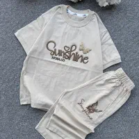 پروانه تیشرت شلوارک دخترانه