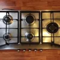 گاز رومیزی ۵ شعله اخوان مدل GI13 ساباف ایتالیایی