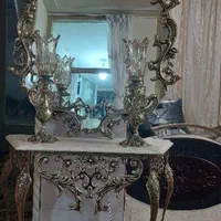 فروش آینه و شمعدان برنجی سنگین|آینه|اصفهان, فرح آباد|دیوار