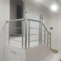 نرده استیل راه پله ،پله گردون،دوجداره|خدمات پیشه و مهارت|خرمدره, |دیوار