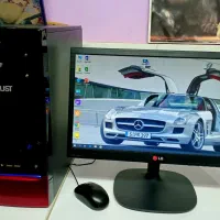 کامپیوتر کامل مانیتور 20 LED