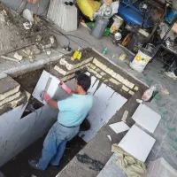 استا اوستا بنا سیمان کار تخریب کار  مصالح همه کار|خدمات پیشه و مهارت|مشهد, پنجتن|دیوار