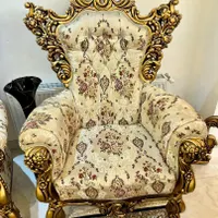 مبل ۹ نفره استیل بسیار تمیز و سالم