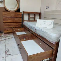 تخت یک نفره. سرویس خواب. میز تحریر کیا|تخت و سرویس خواب|مشهد, گلبرگ شمالی|دیوار